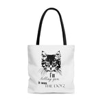 Load image into Gallery viewer, Fluffy The Innocent Cat - Classic Tote Bag
