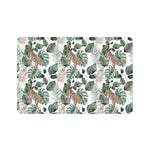 Load image into Gallery viewer, Non-Slip Cat Feeding Mat - Jungle Vibes (White)
