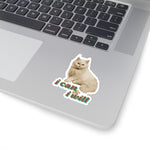 Load image into Gallery viewer, Cat Stickers - I Can &amp; I Will (by Coco The Unceremonious Cat)
