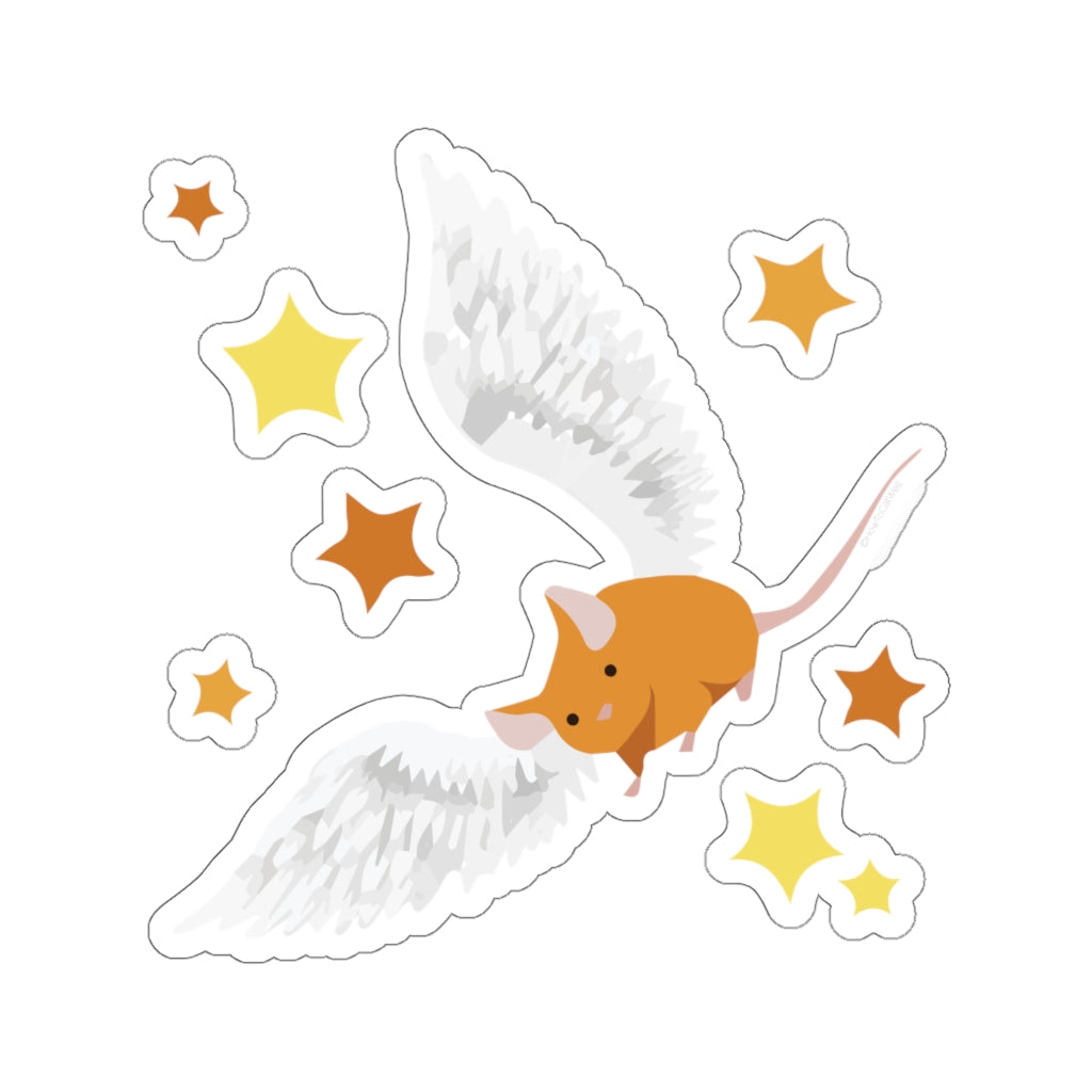 Angel Mice In The Stars Sticker Sheet - Jerry