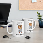 Load image into Gallery viewer, Cat Mug 11oz - No Coffee Much Grumpy
