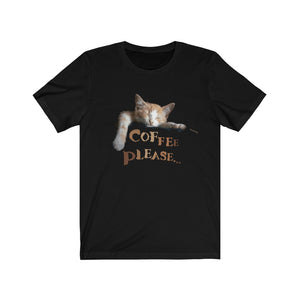Cat T-shirt - Coffee, Please...