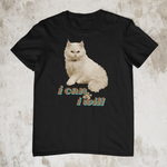 Load image into Gallery viewer, Cat T-shirt - I Can &amp; I Will (by Coco The Unceremonious Cat)
